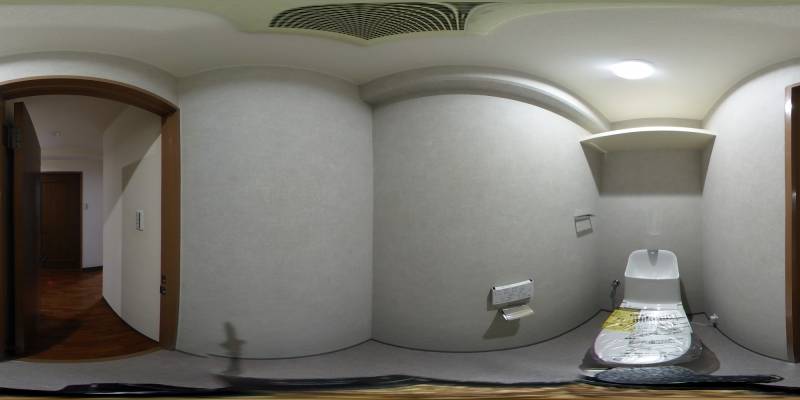 パノラマ画像トイレ
