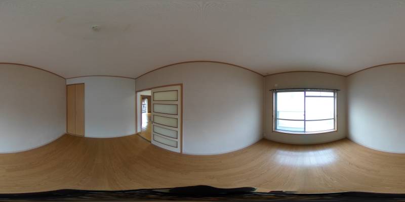 パノラマ画像洋室