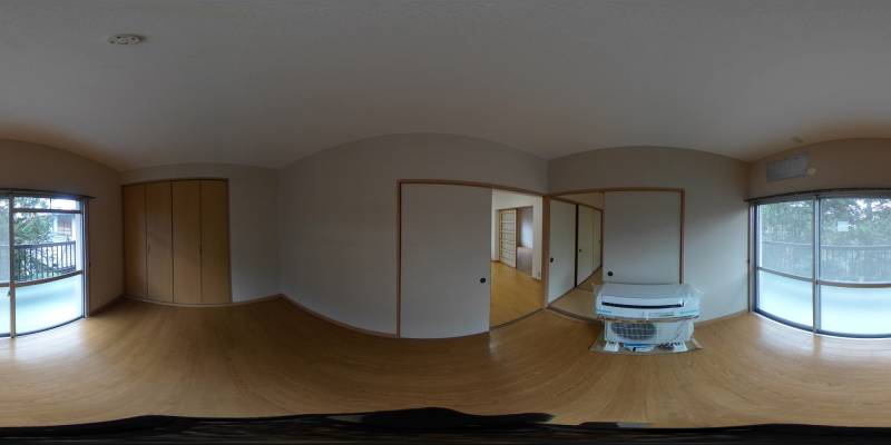 パノラマ画像洋室