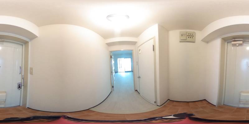 パノラマ画像玄関