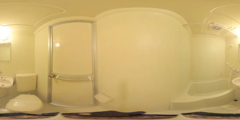 パノラマ画像バスルーム
