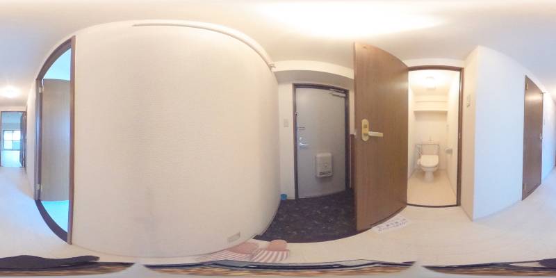 パノラマ画像玄関