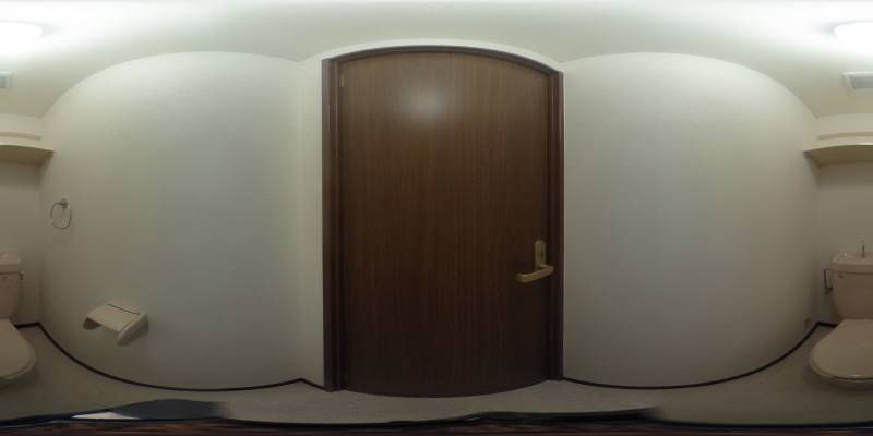 パノラマ画像トイレ