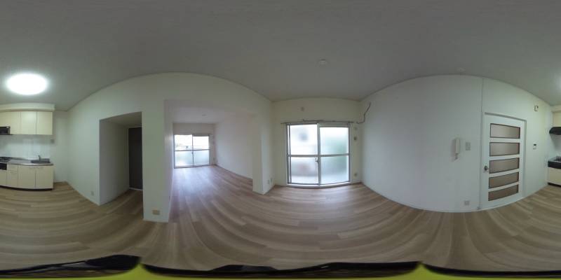 パノラマ画像リビング