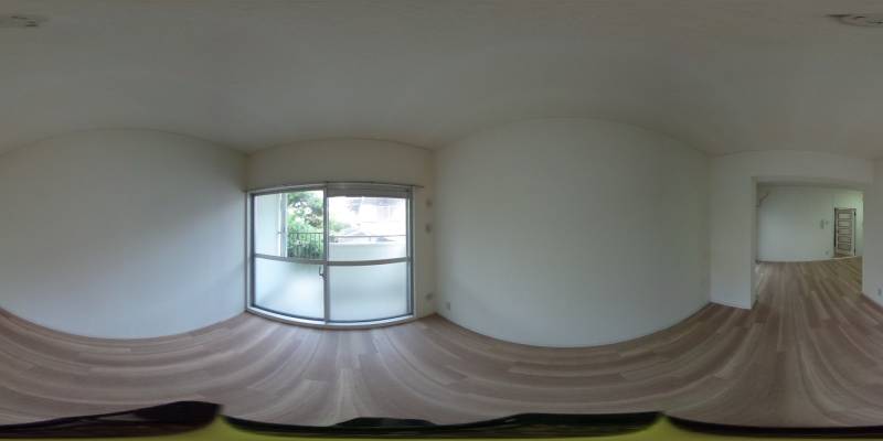 パノラマ画像リビング