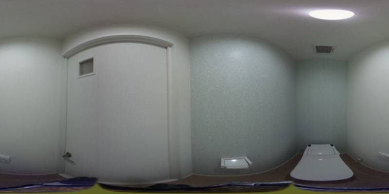 パノラマ画像トイレ