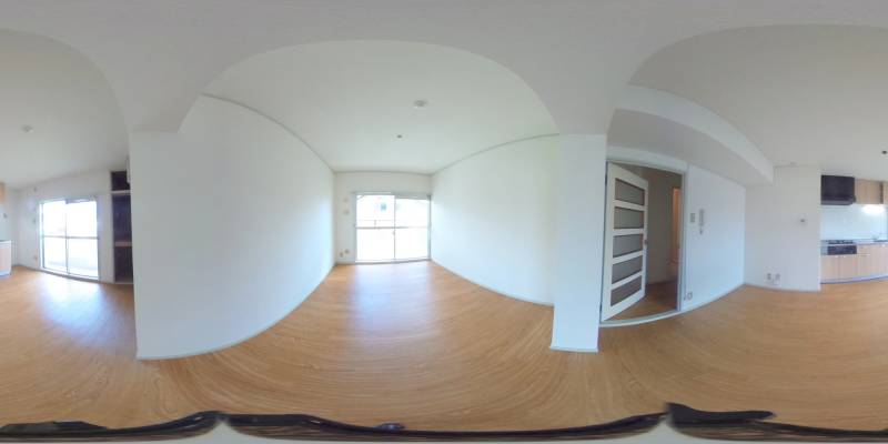 パノラマ画像リビング