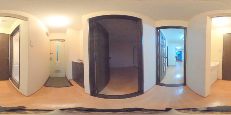 パノラマ画像玄関