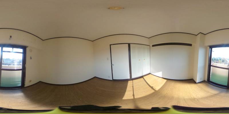 パノラマ画像洋室