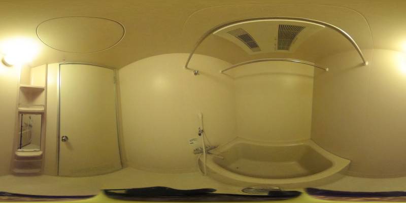 パノラマ画像バスルーム