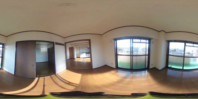 パノラマ画像洋室