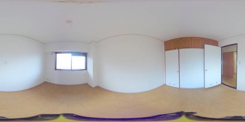 パノラマ画像洋室