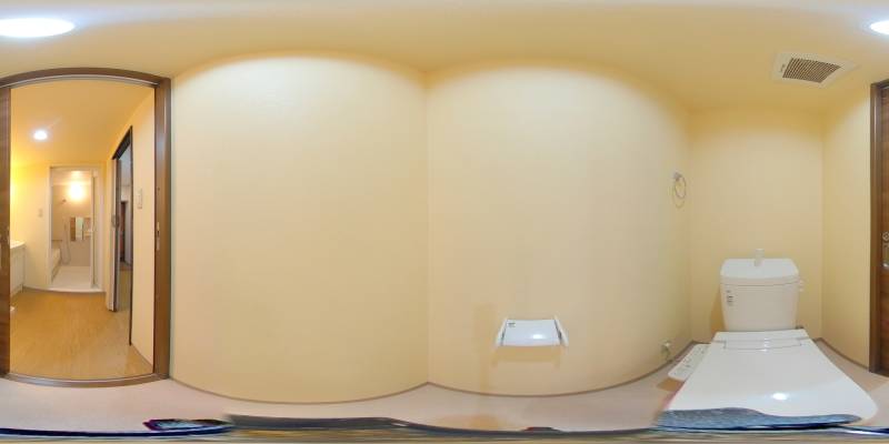 パノラマ画像トイレ