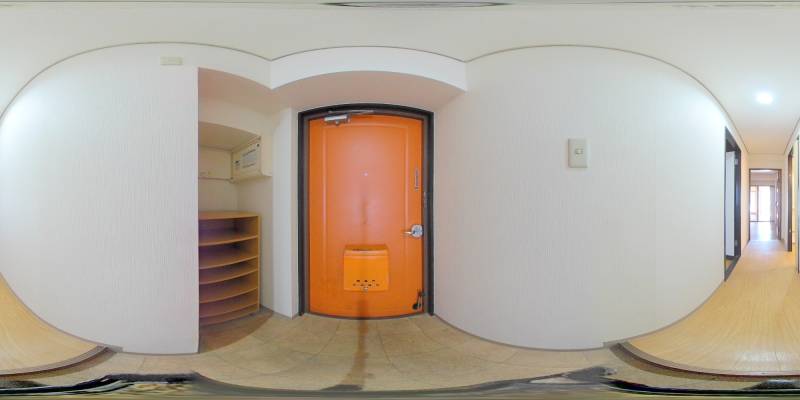 パノラマ画像玄関