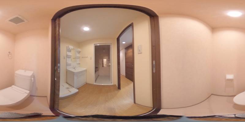 パノラマ画像トイレ