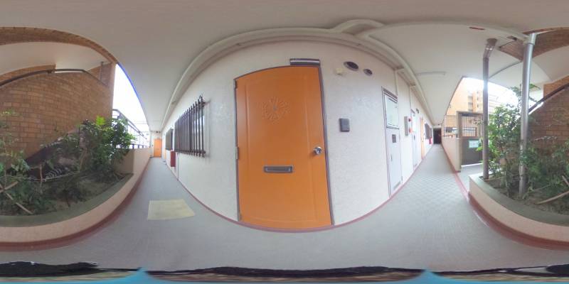 パノラマ画像玄関