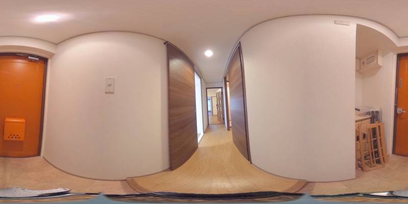 パノラマ画像玄関