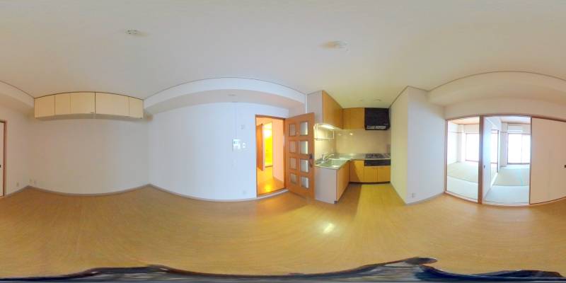 パノラマ画像洋室