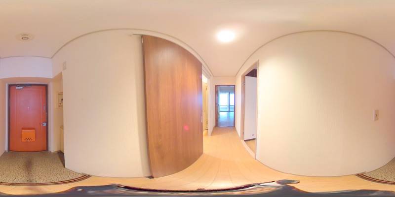 パノラマ画像玄関