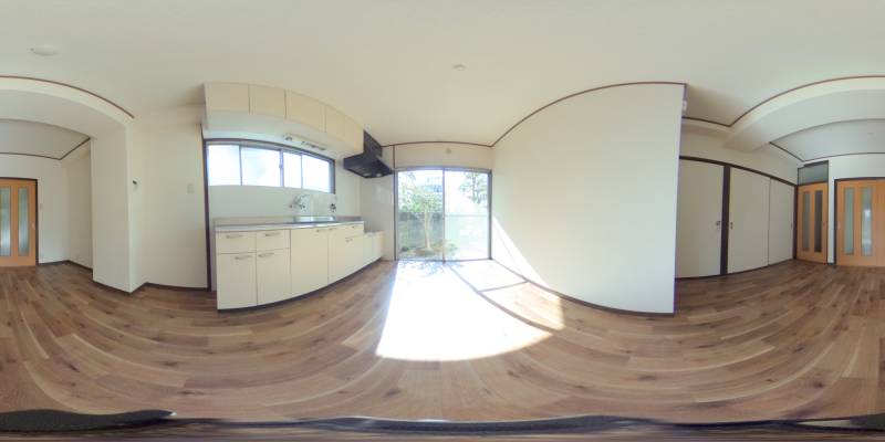 パノラマ画像リビング