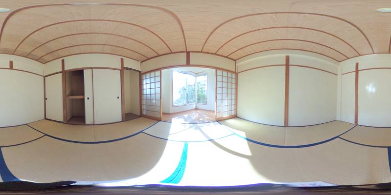 パノラマ画像和室