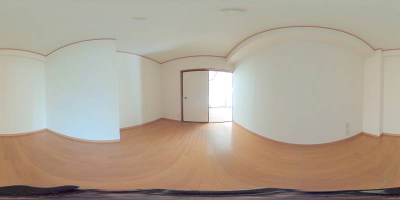 パノラマ画像洋室