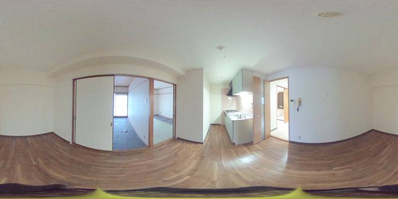 パノラマ画像洋室