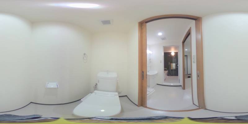 パノラマ画像トイレ