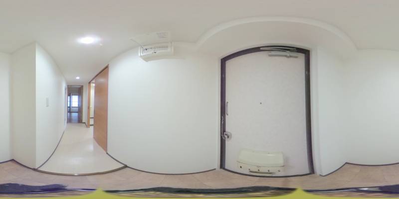 パノラマ画像玄関