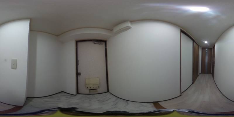 パノラマ画像玄関