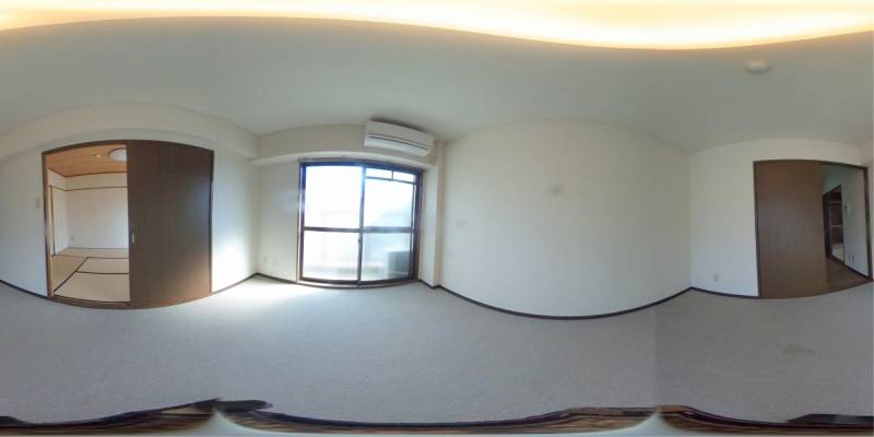 パノラマ画像洋室