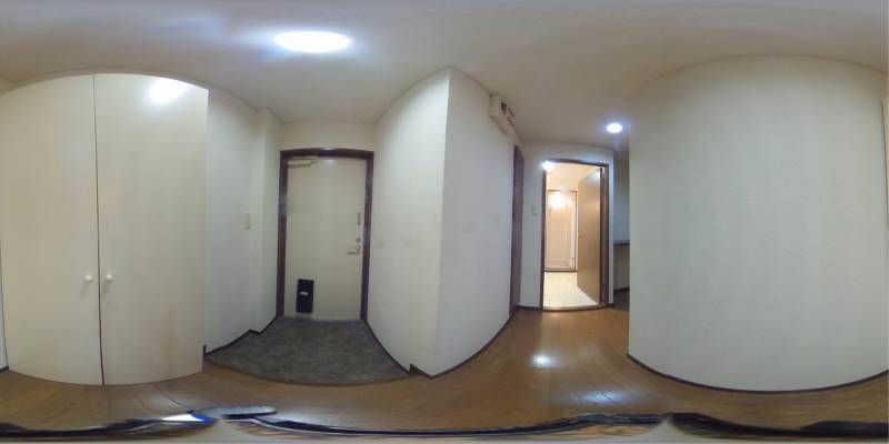 パノラマ画像玄関