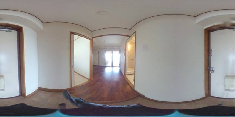 パノラマ画像玄関