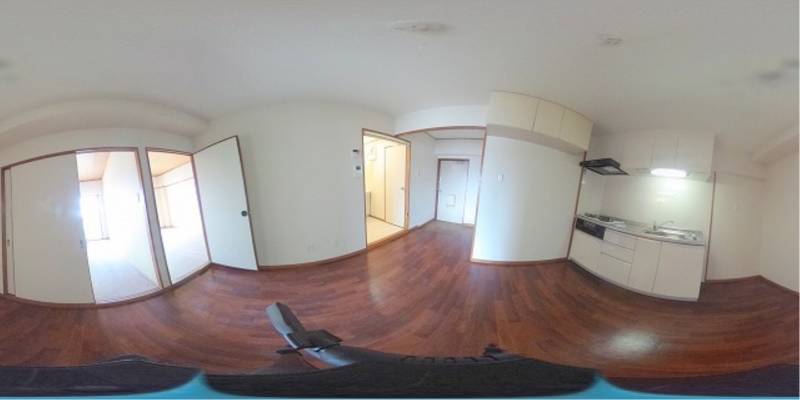 パノラマ画像リビング