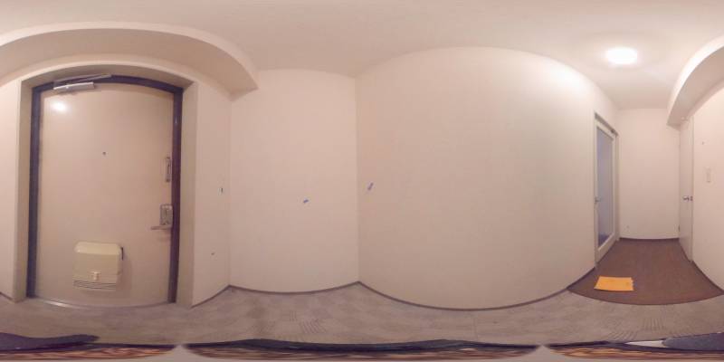 パノラマ画像玄関