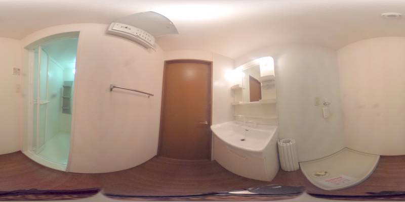 パノラマ画像洗面所