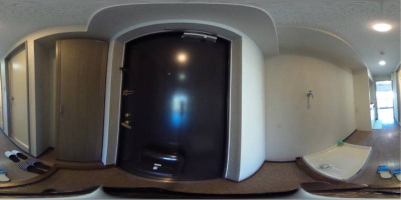 パノラマ画像玄関