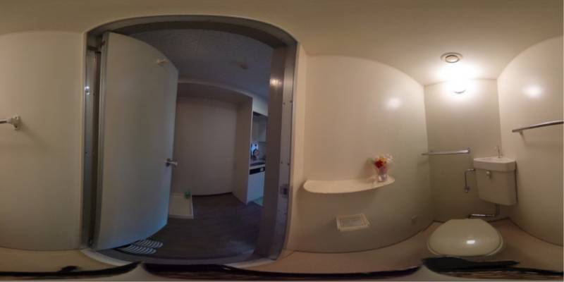 パノラマ画像トイレ