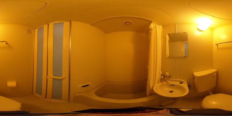 パノラマ画像バスルーム