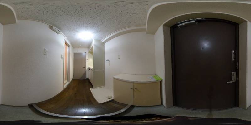 パノラマ画像玄関