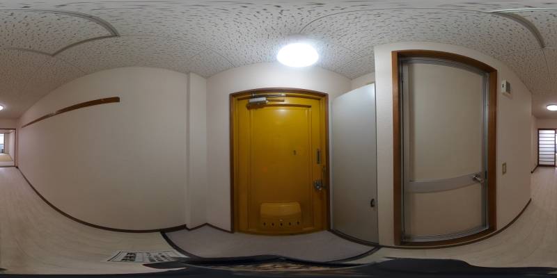 パノラマ画像玄関