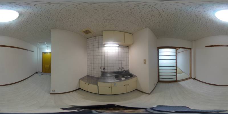 パノラマ画像キッチン