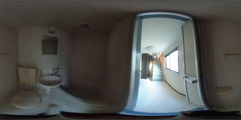 パノラマ画像バスルーム