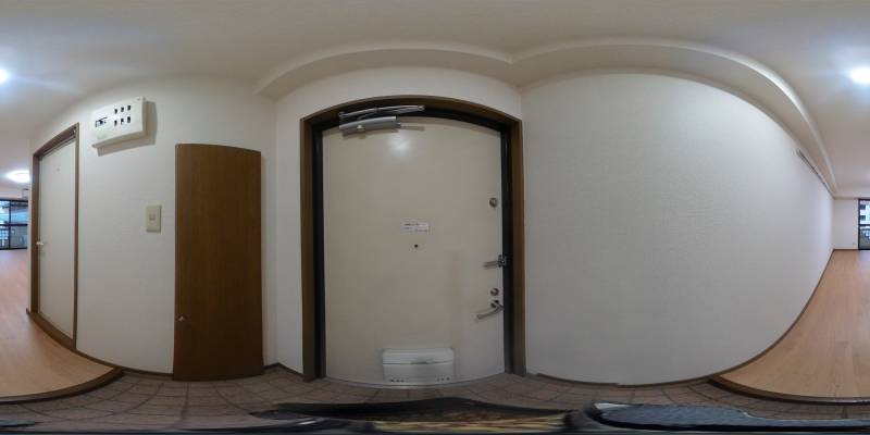 パノラマ画像玄関