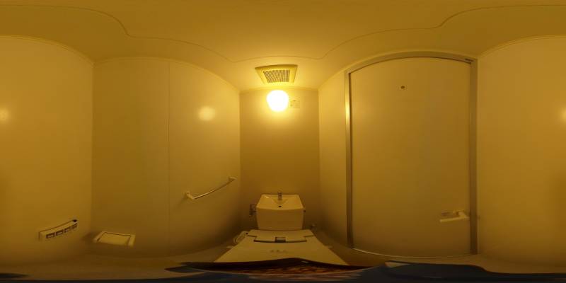 パノラマ画像トイレ