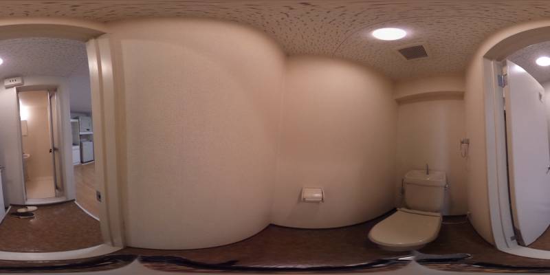 パノラマ画像トイレ