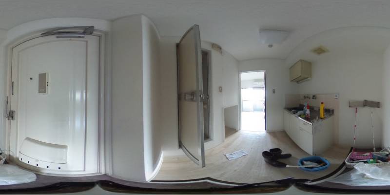 パノラマ画像玄関