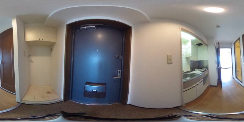 パノラマ画像玄関