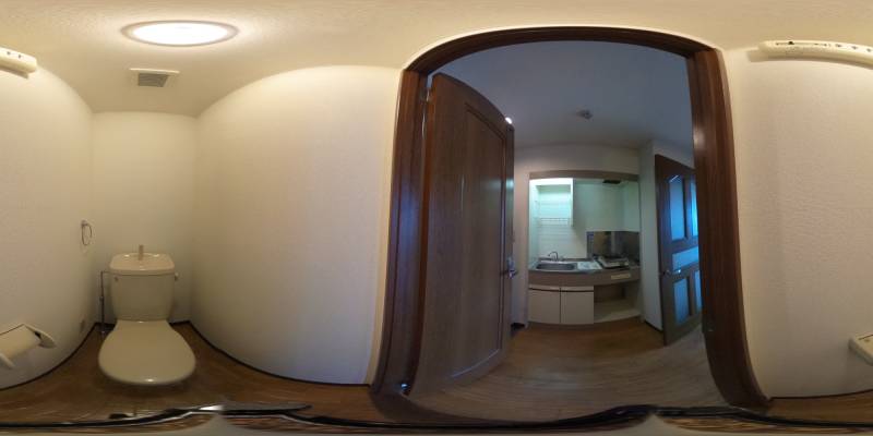 パノラマ画像トイレ