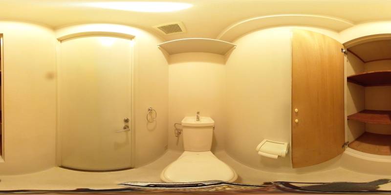 パノラマ画像トイレ